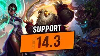 14.3 Support Tier ListMeta Analysis - League of Legends