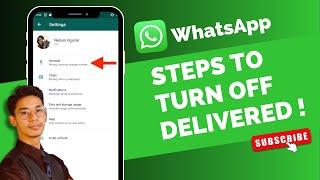 How to Turn Off Delivered on WhatsApp 