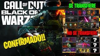 Todo lo que se TRANSFIERE y NO SE TRANSFIERE A BLACK OPS 6 WARZONE