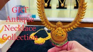 GRT Necklace Designs With Weight  தமிழ் 