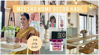 Starts@Rs 43 Meesho Home Decor Haul  Affordable Finds In First Sunday Maha Sale  Rental Friendly