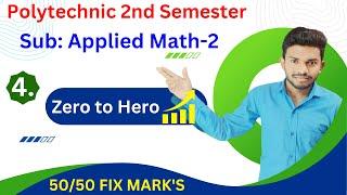 महा मैराथन  Applied Math-2 Zero to Hero Part-4applied math 2 polytechnic Study PowerPoint