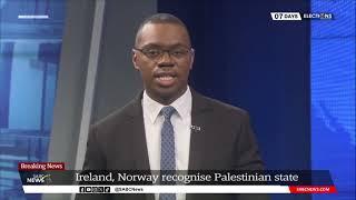 Mideast Crisis  Norway Ireland Spain to recognise Palestine as a state