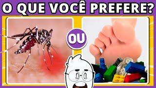  O QUE VOCÊ PREFERE?  As escolhas mais IMPOSSÍVEIS da sua VIDA ️  #quiz #buuquiz