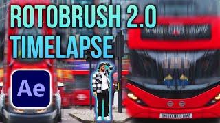 Rotobrush 2 TIMELAPSE tutorial
