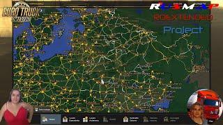 Euro Truck Simulator 2 1.50 RusMap v2.50 and Roextended 4.2 Premium Combo + DLCs & Mods