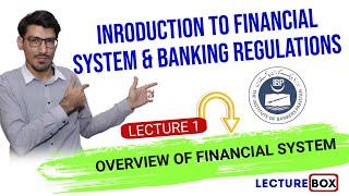 Lecture 1 Financial System and Banking Regulations IBP Stage 1 Overview of Financial System Urdu