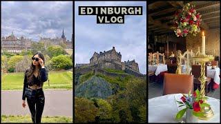 EDINBURGH VLOG  What to do & where to eat Old Town Royal Mile Arthurs Seat The Witchery