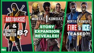 MK1 Story Expansion REVEALED? MK Fire & Ice Spin Off TEASED? MK in Multiverus & Street Fighter 6?