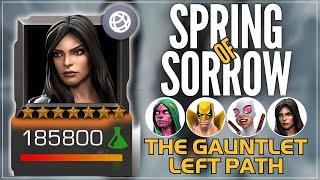 Spring of Sorrow Gauntlet - LEFT PATH - Guide - Viv Vision - Ironfist - Gwenpool - Jessica Jones