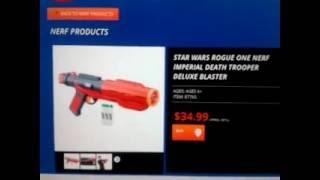 Nerf Rogue One Imperial Death Trooper Deluxe Blaster