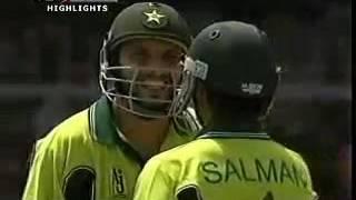 Shahid Afridi 100 on 36 balls Against India == Fastest Hundred