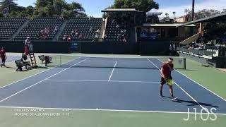 Nicolas Moreno de Alboran UCSB vs Axel Geller Stanford