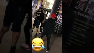 DA BABY WRESTLES HIS BIG ASS SECURITY GUARD & STEALS ICE CREAM OUTTA STORE HILARIOUS