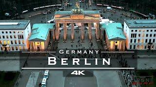 Berlin Germany  - by drone 4K