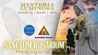 EN VIVO SANTO ROSARIO DE HOY DESDE MEDJUGORJE JUEVES 18 DE JULIO DE 2024 ¡EN LATÍN SANCTUM ROSARIUM