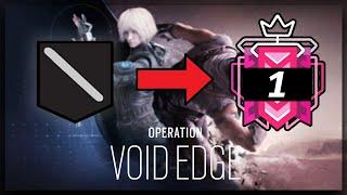 How I Got CHAMPION In Operation Void Edge - Ranked Highlights - Rainbow Six Siege Gameplay