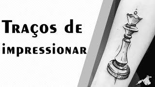 APRENDA a fazer o MELHOR TRAÇO na TATUAGEM - Escola para Tatuadores