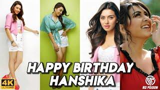 Hansika birthday WhatsApp video Tamil  Hansika Birthday Mashup Video