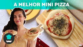 Mini pizza brotinho caseira fácil e rápida  com massa caseira