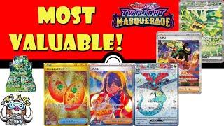 The Top 10 Most Valuable Cards from Mask of Change Twilight Masquerade Pokémon TCG News