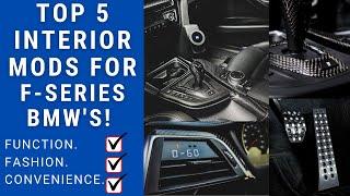 THE 5 BEST INTERIOR MODS FOR BMW M2 M3 M4  RANKED