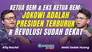 Melki & Afiq Naufal Mahasiswa Akan Turun Demo Besar-Besaran Desak Jokowi Mundur  #SPEAKUP