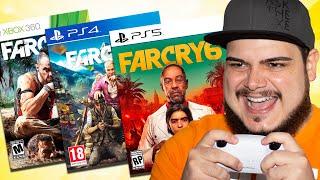 Jogando TODOS os FAR CRY em 1 único vídeo