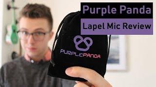 Amazon Lapel Mic Review  Purple Panda  Fayze Reviews