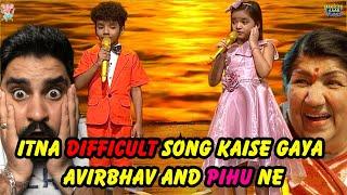 Avirbhav Aur Pihu Satyam Shivam Sundaram  Full Perfromance  Reaction  Super Star Singer 3 MSV