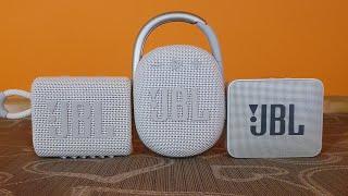 JBL GO 2 VS JBL GO 3 VS JBL CLIP 4 AUDIO TEST MAX VOLUME