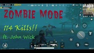 114 ZOMBIE KILLS ft. John Wick - PUBG Mobile 0.11 Survive Till Dawn Gameplay