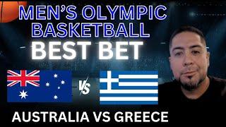 Australia vs Greece Picks and Predictions  2024 Olympics Basketball Best Bets 8224