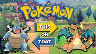 This or that Pokémon Edition PE Distance Learning Workout