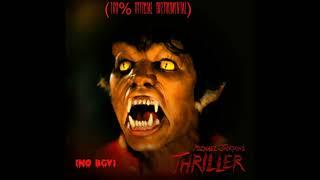 JBSP Bonus Mix Michael Jackson - Thriller 100% Actual Instrumental No BGV.