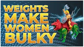 Women Will Get Bulky from Lifting Weights or going too heavy  Fitness Myth Buster #4