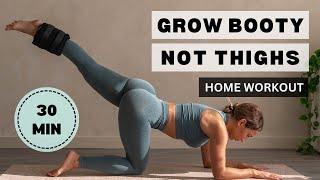 Grow BOOTY NOT thighs  GLUTE ISOLATION Home Workout