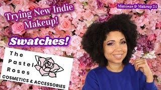 Trying New Indie Makeup The Pastel Roses UK Swatches Mimosas & Makeup #24