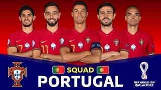 PORTUGAL Official Squad FIFA World Cup 2022 Qatar