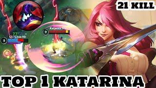 Wild Rift Katarina - Top 1 Katarina Gameplay Rank Master