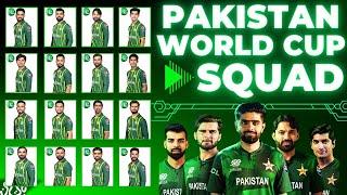 Pakistan squad for ICC T20 World Cup 2024  ICC T20 World Cup 2024 Pakistan Squad