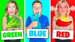 Eating Only ONE Color of Food for 24 Hours