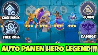 PAMER 4 HERO LEGEND B3 DI DEPAN VALE 2  EGGIE 1 + RUNE PALING EFEKTIF