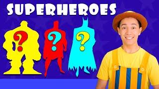 Superheroes Color + MORE  Tigi Boo Kids Songs