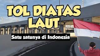 Perjalanan TOL DIATAS LAUT kebanggan Indonesia Denpasar Bandara Tol Bali Mandara Laut Indonesia