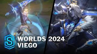 Worlds 2024 Viego Skin Spotlight - Pre-Release - PBE Preview - League of Legends