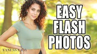 easy OUTDOOR Flash Photography  Portrait Photo Tutorial