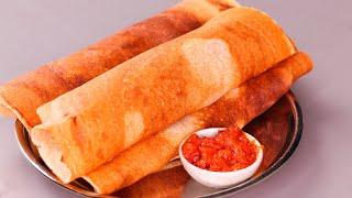 INSTANT SEMOLINA WHEAT FLOUR DOSA  CRISPY RAVA DOSA  EASY DOSA RECIPE  SUJI DOSA  EGGLESS