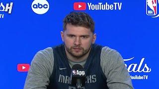 Luka Doncic previews Game 3 FULL Interview  2024 NBA Finals Media Day