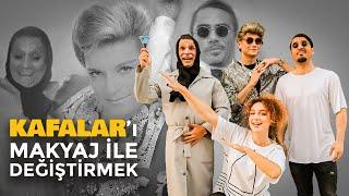 KAFALARI MAKYAJ İLE DEĞİŞTİRMEK - ZEKİ MÜREN  NUSRET  ADİLE NAŞİT @TuanaTEZSAY